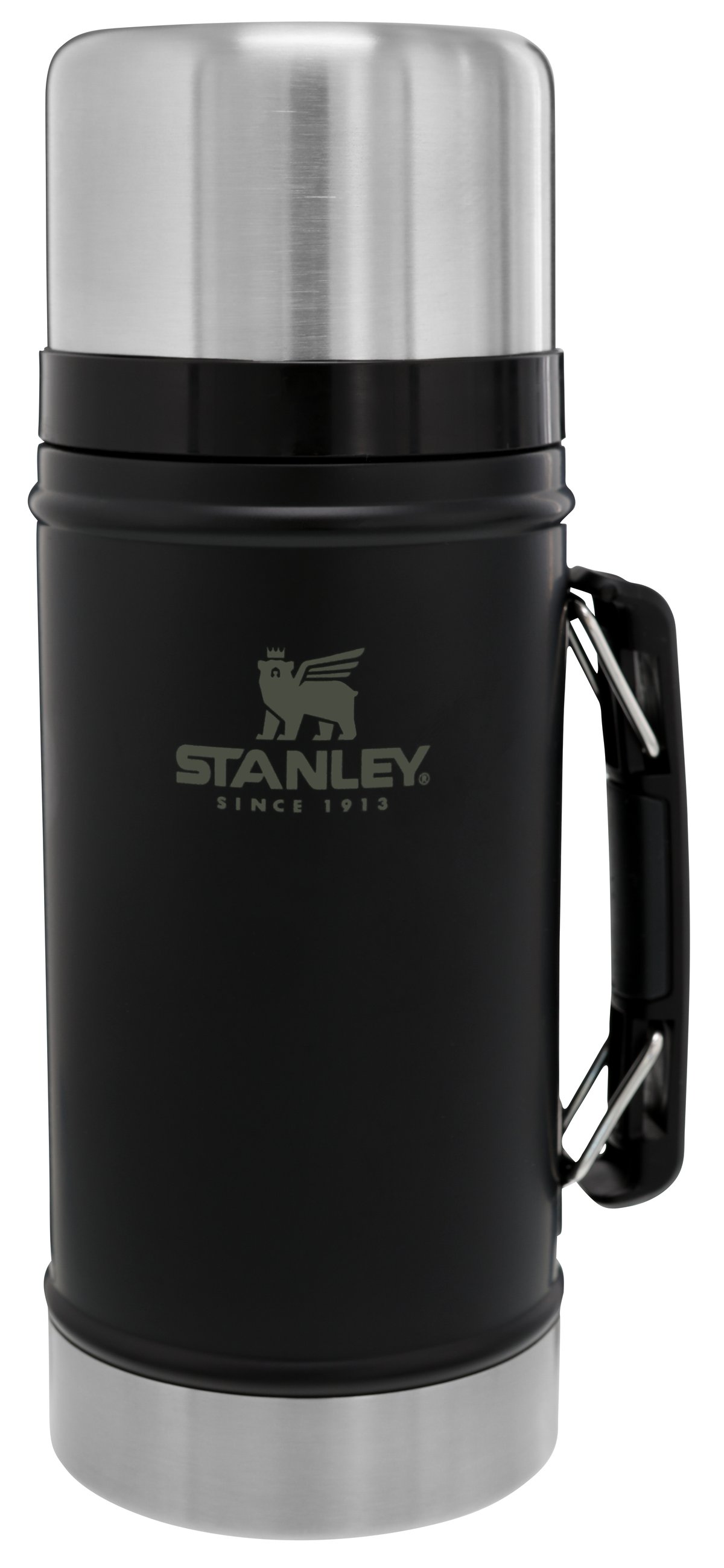 Stanley Termospullo Classic 0,94 l Mattamusta | Skandinaavinen Sisustus | Termoskannut & Termospullot | Musta