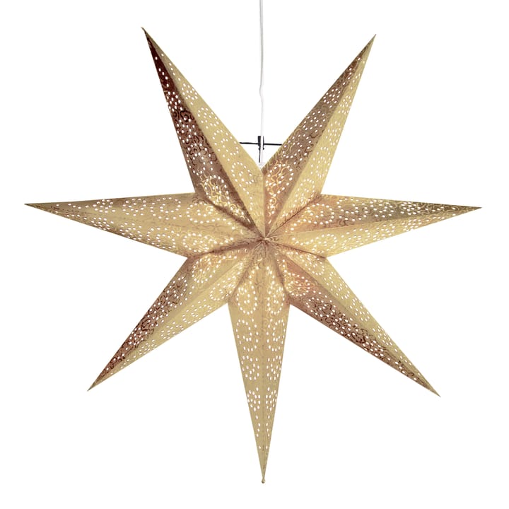 Antique joulutähti 60 cm, kulta Star Trading