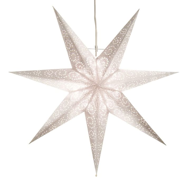 Antique joulutähti 60 cm - valkoinen - Star Trading