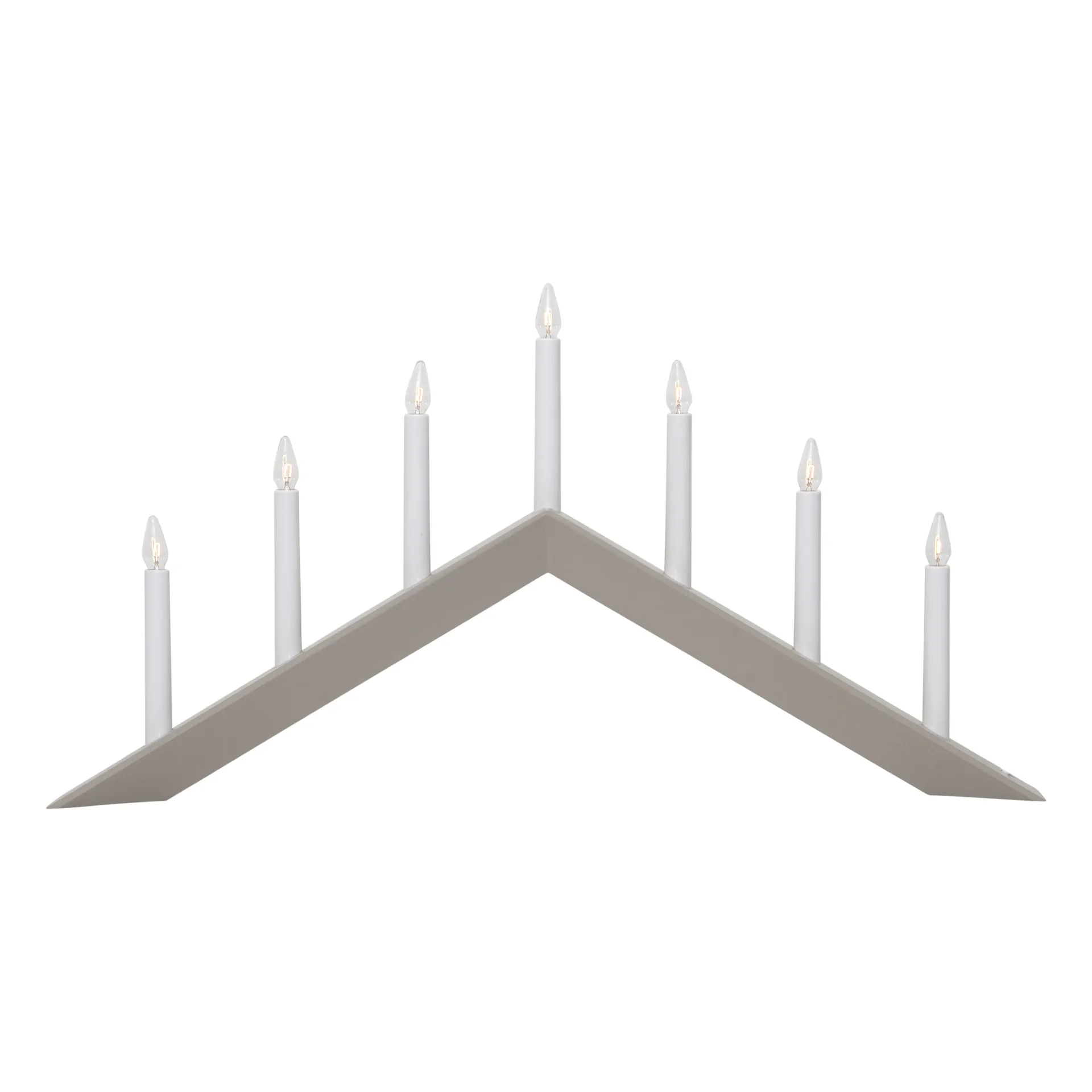 Arrow kynttilänjalka, 36 cm, Beige Star Trading