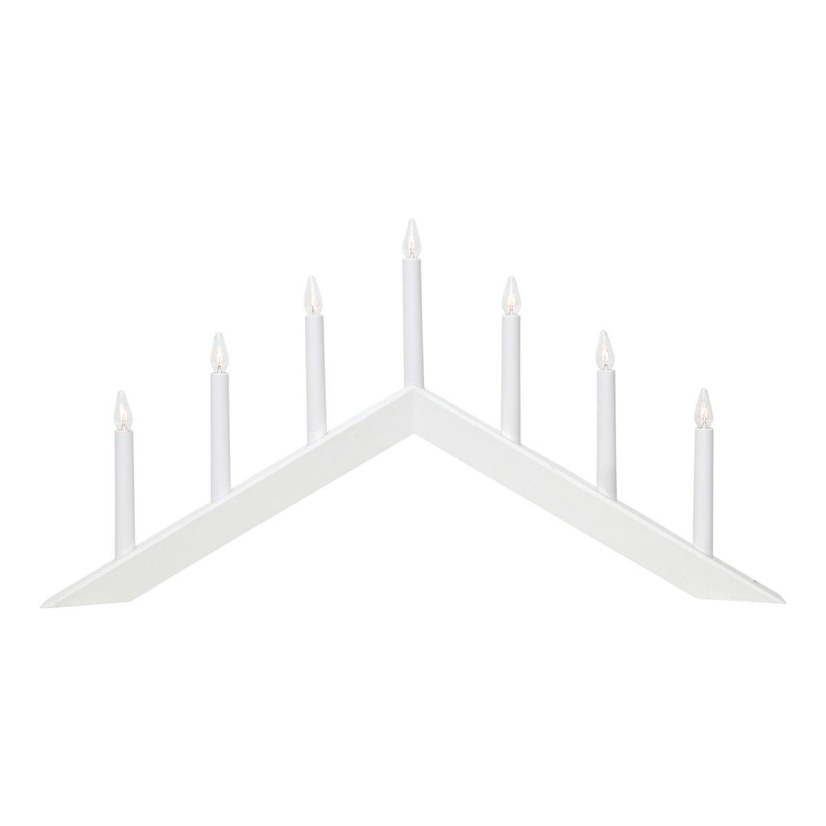 Star Trading Arrow kynttilänjalka 36 cm Valkoinen