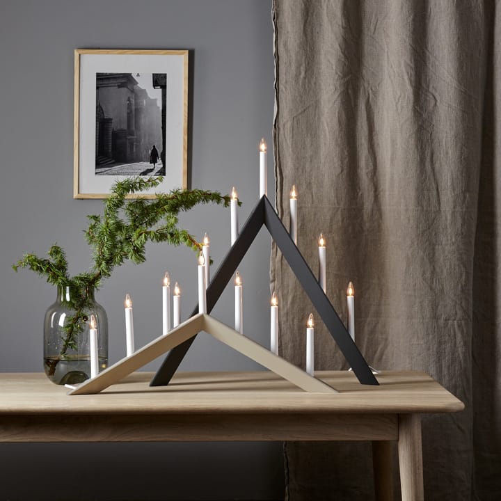 Arrow kynttilänjalka, 64,5 cm, Harmaa Star Trading