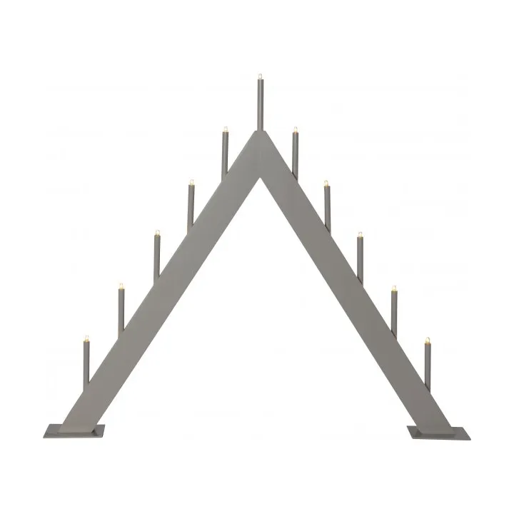 Star Trading Buzz kynttilänjalka 59 cm Harmaa