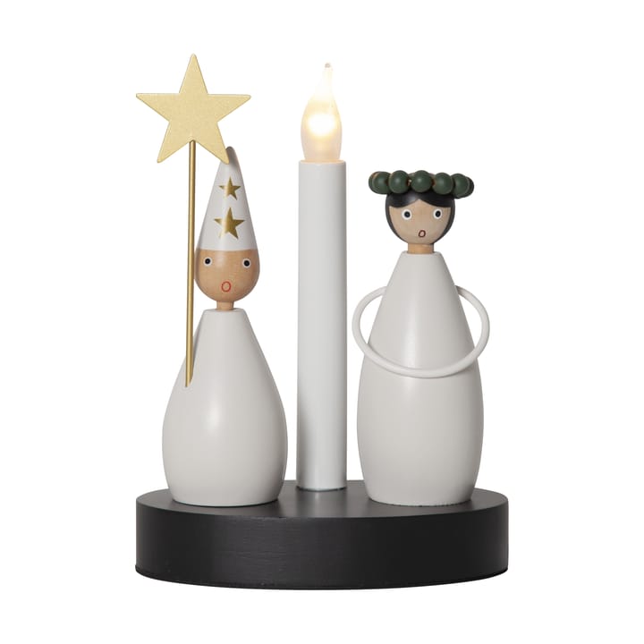 Christmas Joy -kynttilänjalka - Lucia - Star Trading