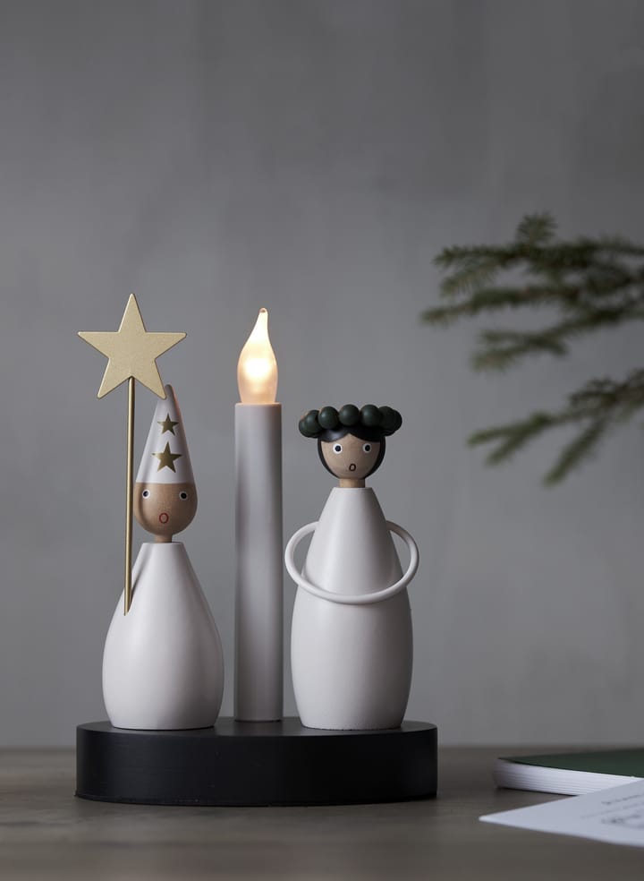 Christmas Joy -kynttilänjalka, Lucia Star Trading