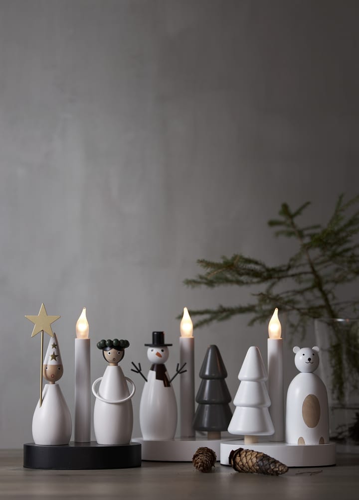 Christmas Joy -kynttilänjalka, Lucia Star Trading