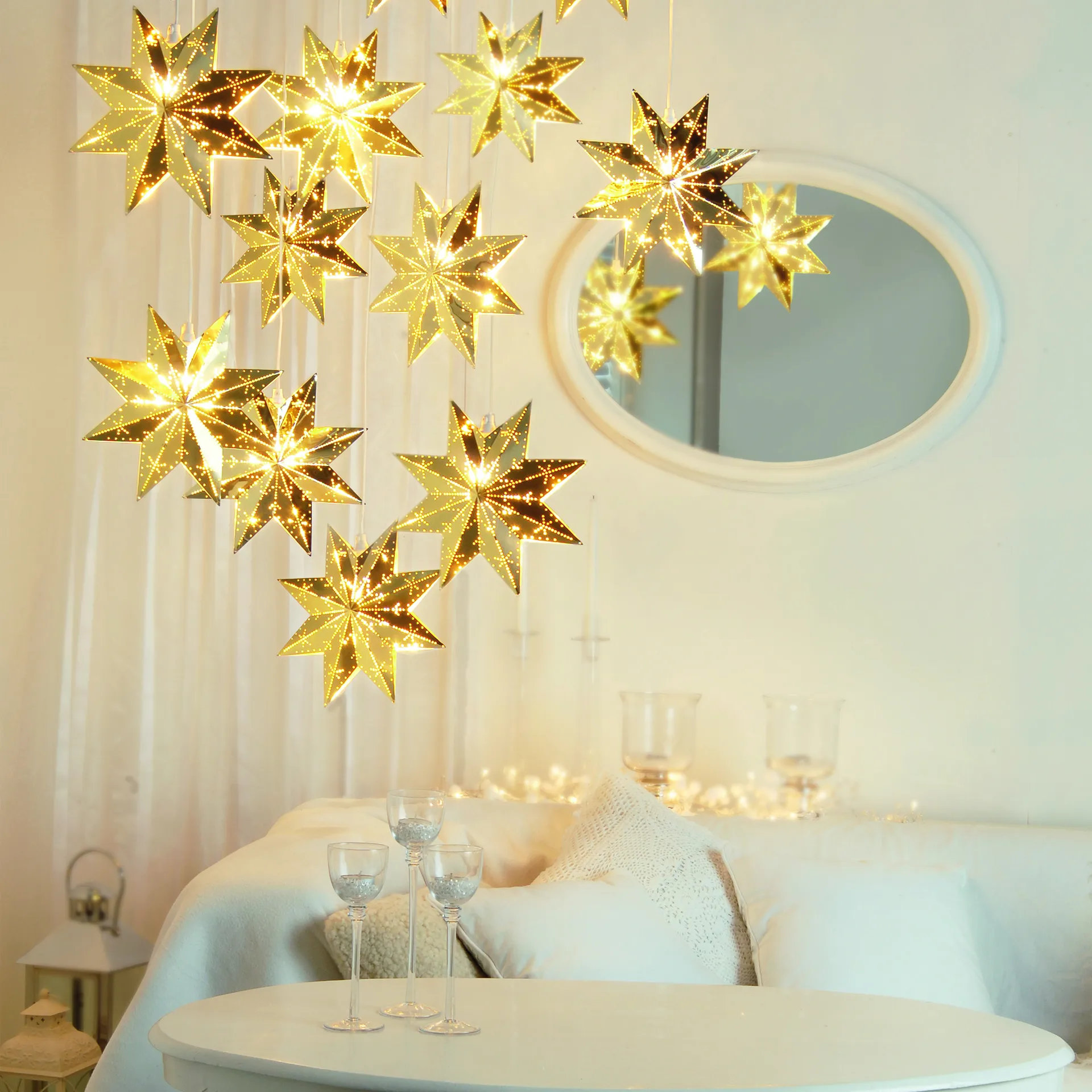 Classic joulutähti, messinki Star Trading