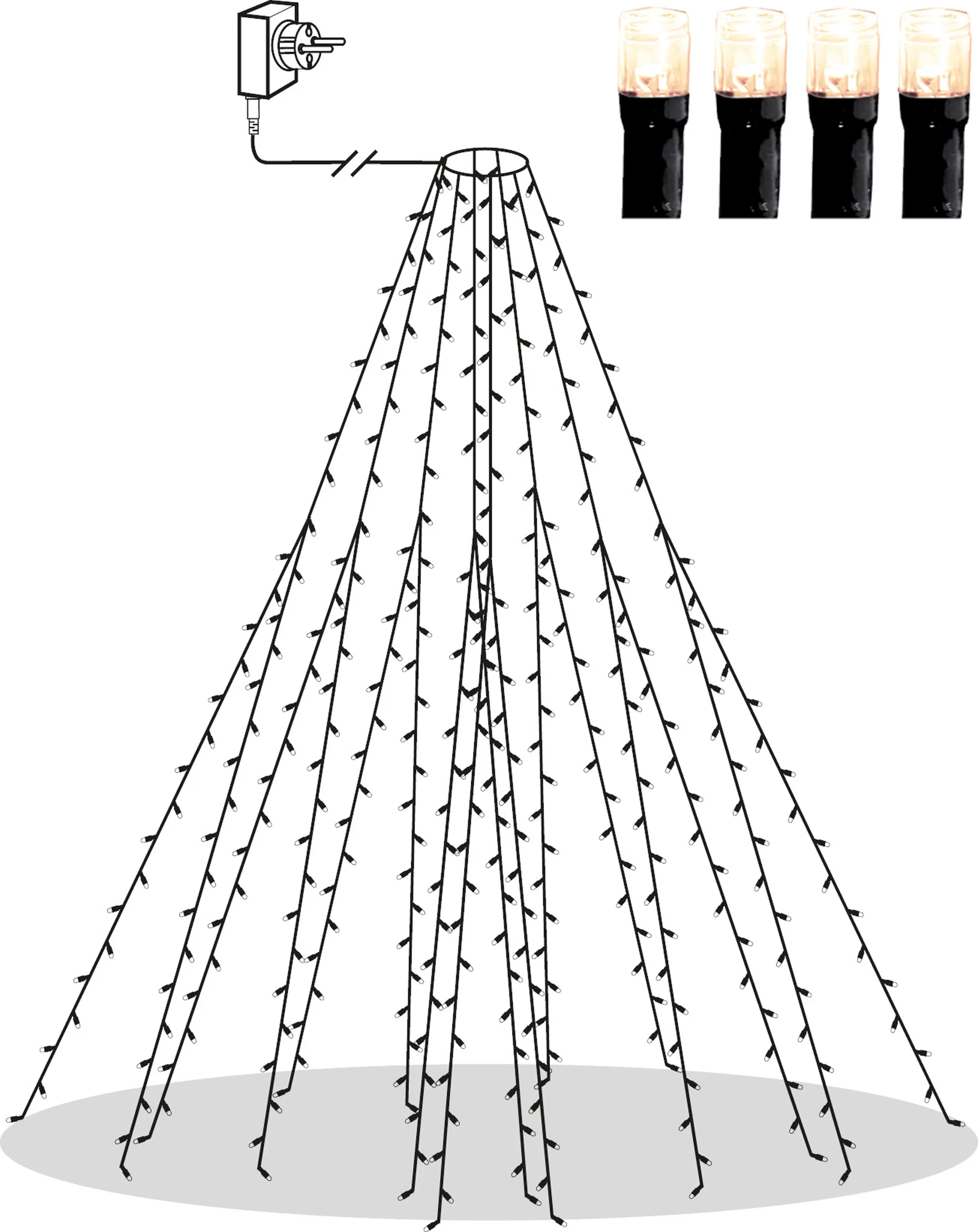 Crispy valoköynnös ice white, Vihreä Star Trading