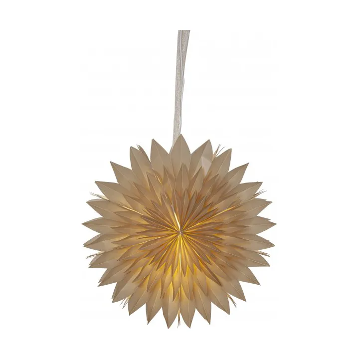 Star Trading Dis paperitähti 40 cm Ruskea