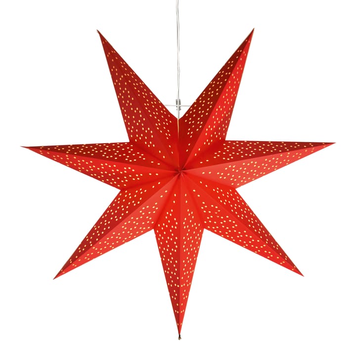 Dot adventtitähti 54 cm - Punainen - Star Trading