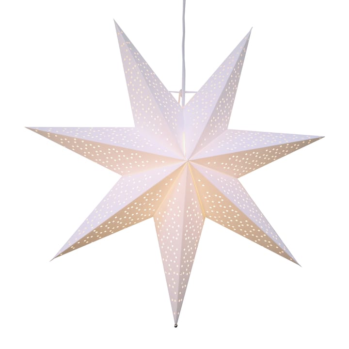 Dot adventtitähti 54 cm - Valkoinen - Star Trading