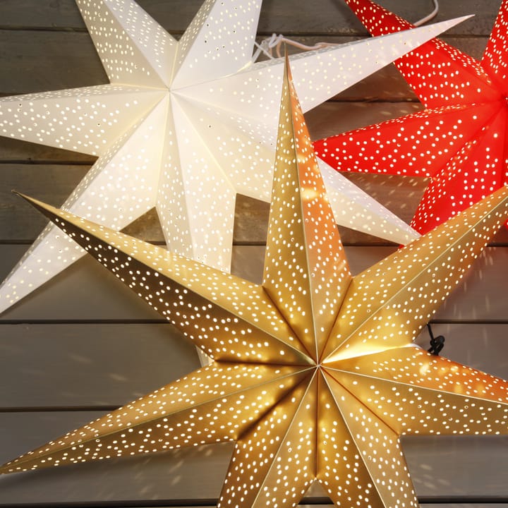 Dot adventtitähti 70 cm, Valkoinen Star Trading