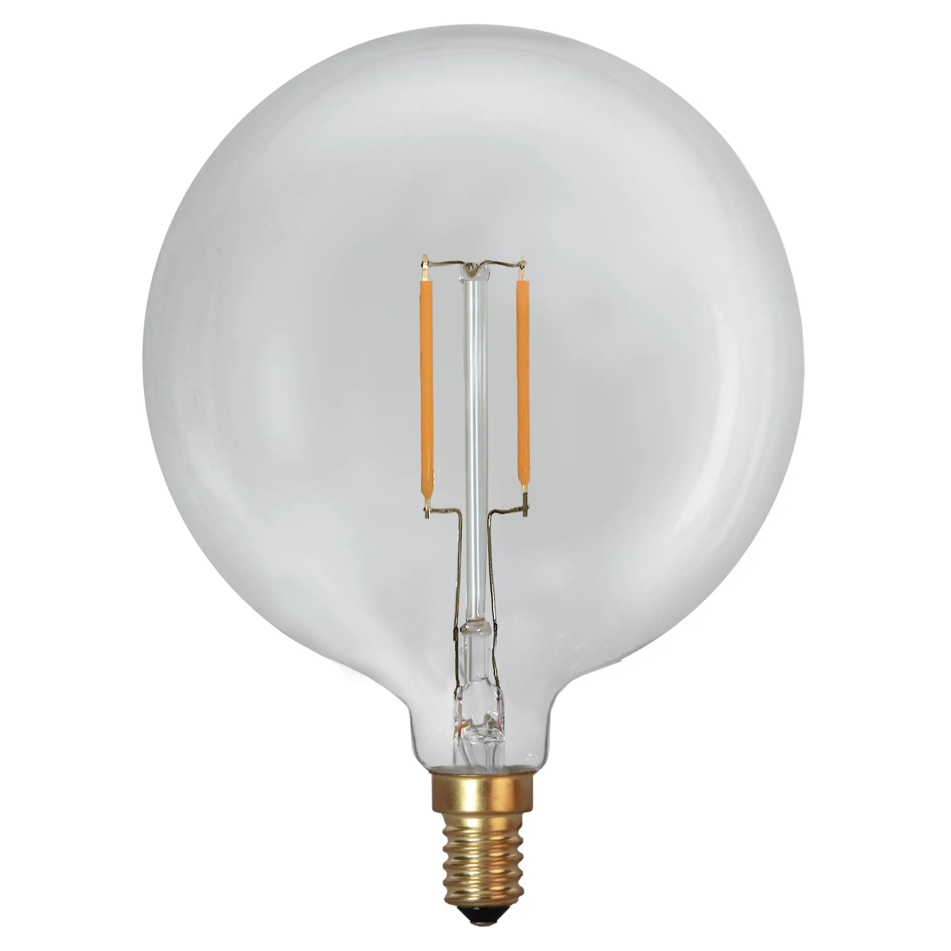 E14 G80 LED soft glow, 9,5 cm, 2100 K Star Trading