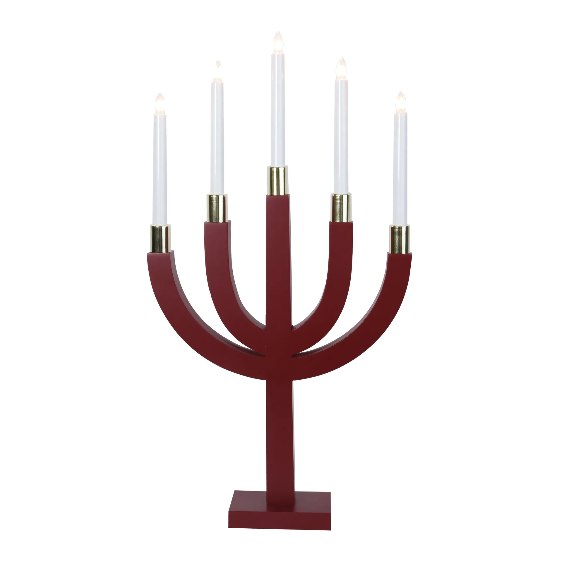 Elias sähkökynttelikkö, punainen Star Trading