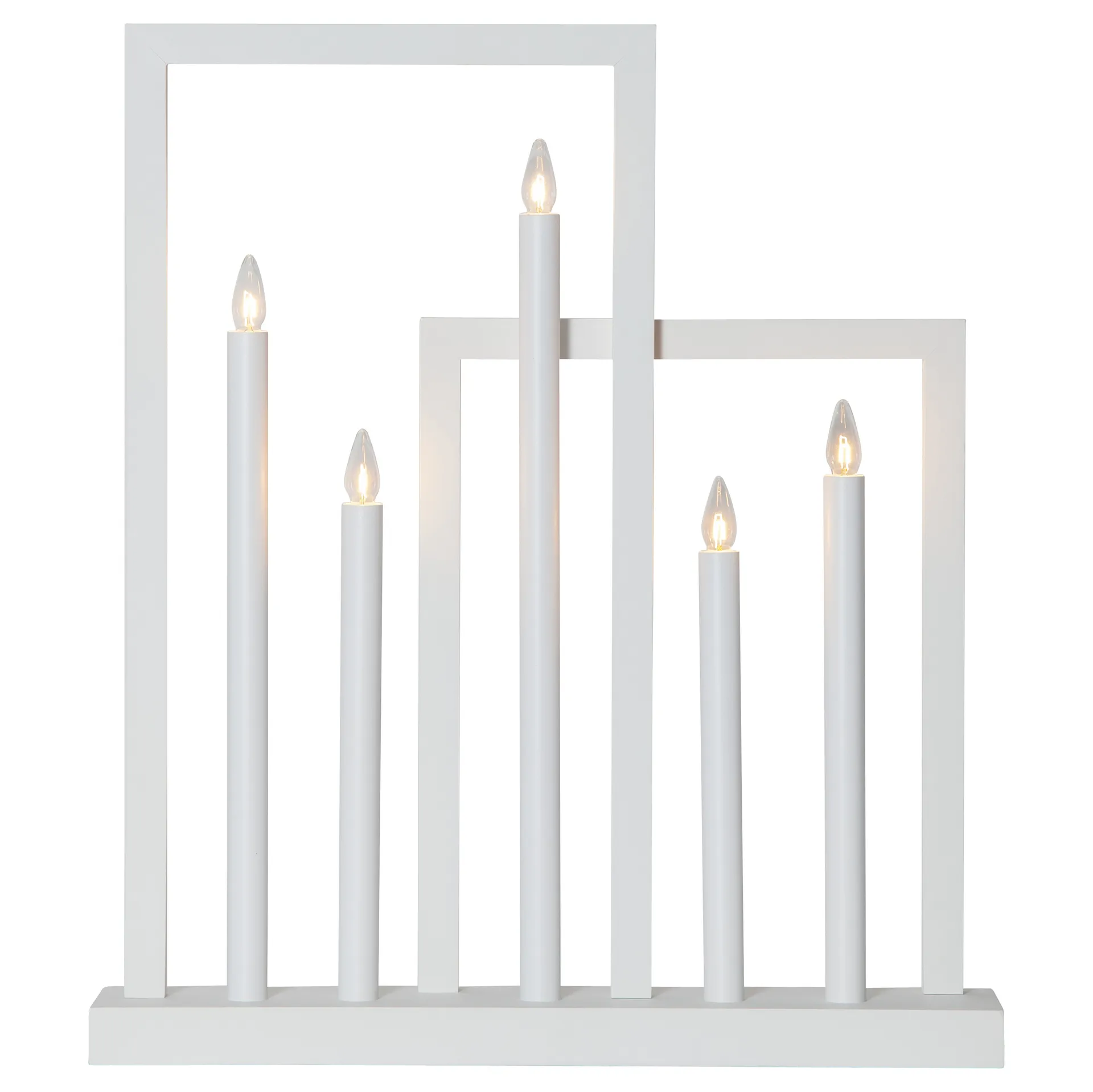 Frame adventtikynttilänjalka, Valkoinen Star Trading