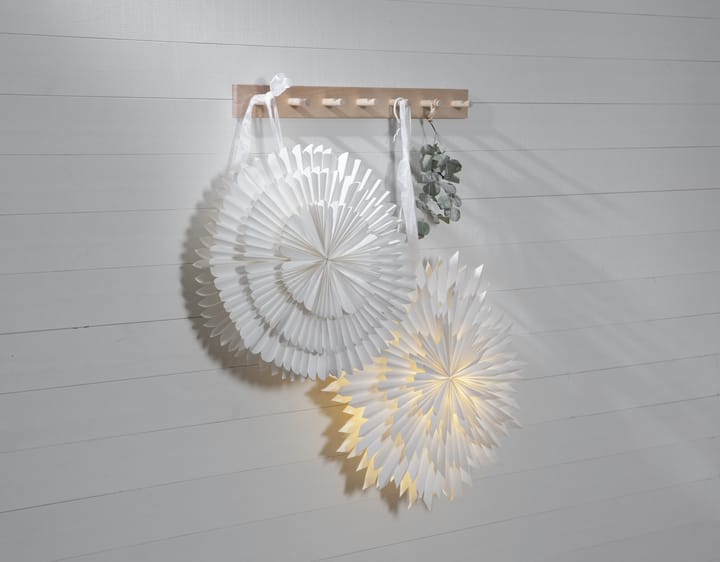 Frost adventtitähti Ø50 cm, Valkoinen Star Trading
