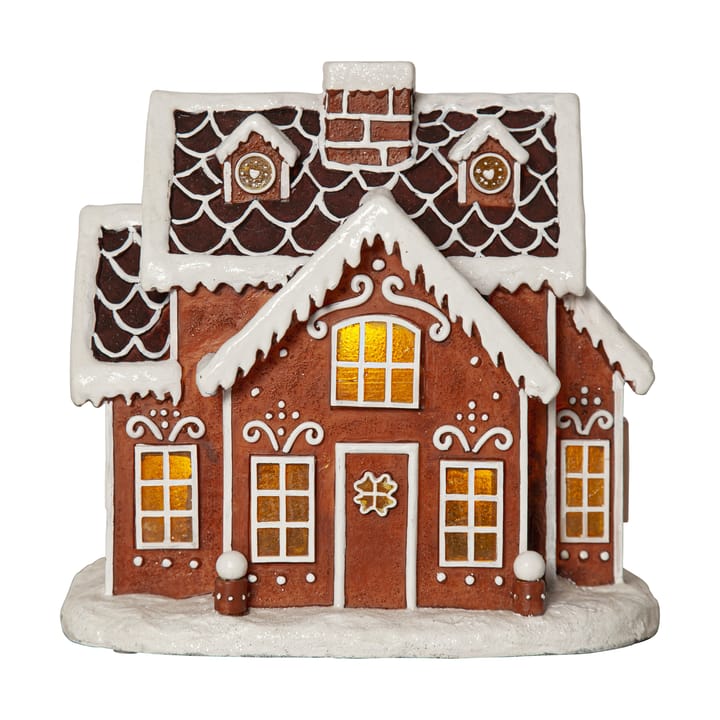 Gingerville panoraama jouluvalaistus, Ruskea Star Trading
