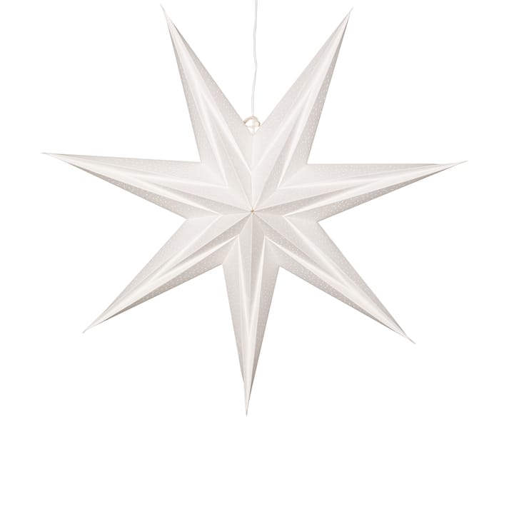 Holly paperitähti 60 cm - Valkoinen - Star Trading