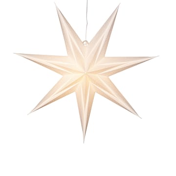 Holly paperitähti 60 cm - Valkoinen - Star Trading