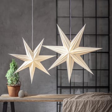 Holly paperitähti 60 cm - Valkoinen - Star Trading