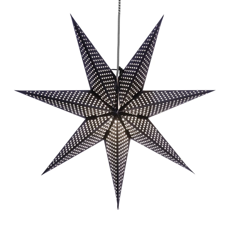 Huss joulutähti 60 cm, musta Star Trading
