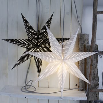 Huss joulutähti 60 cm - musta - Star Trading