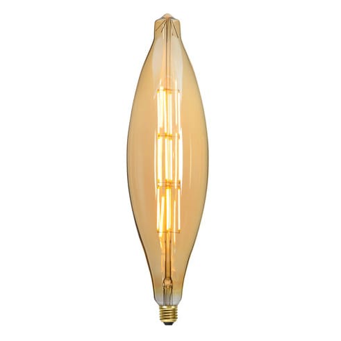 Industrial Vintage -hehkulamppu, E27 LED himmennettävä - 12 cm, 2000 K - Star Trading