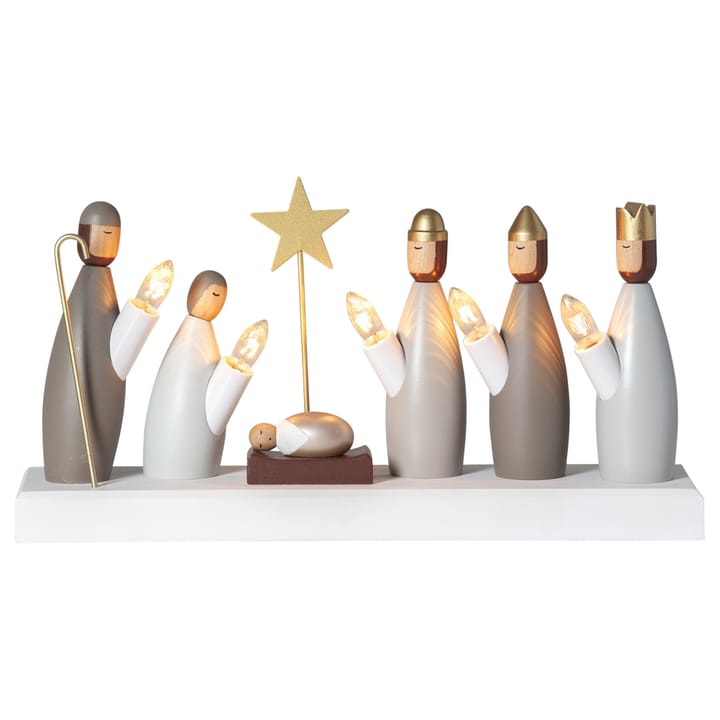 Krubba adventtikynttilänjalka - Multi - Star Trading