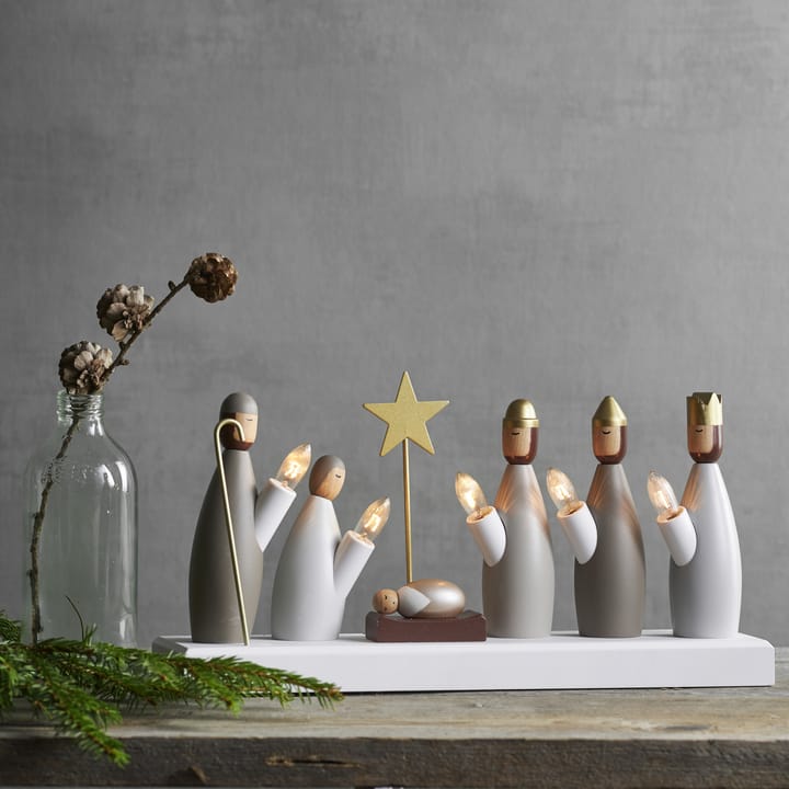 Krubba adventtikynttilänjalka - Multi - Star Trading