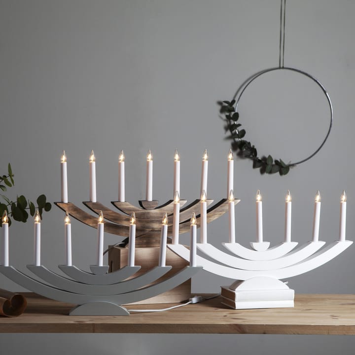 Navida adventtikynttilänjalka, Ruskea Star Trading