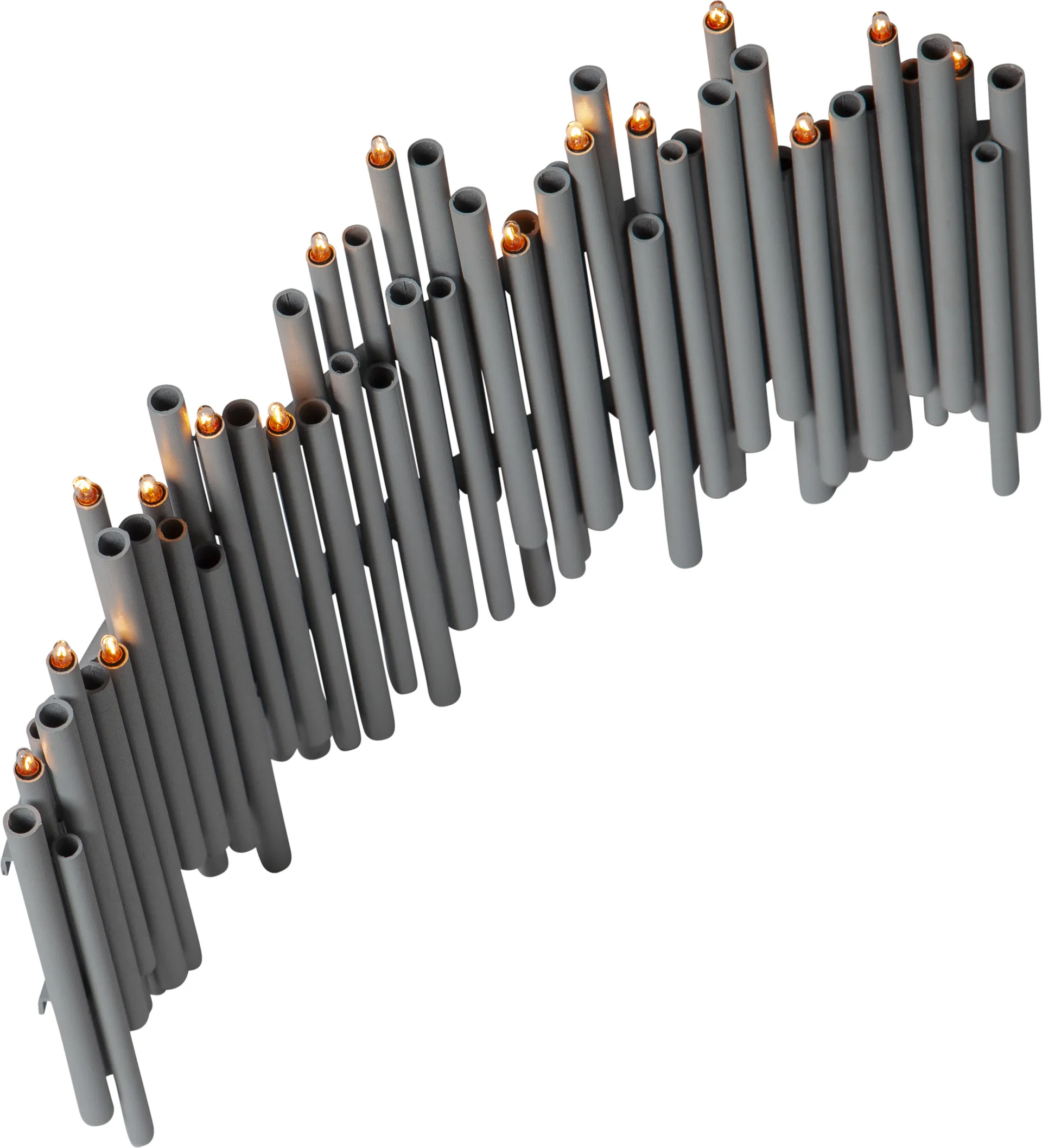 Note adventtikynttilänjalka 25x35 cm, Harmaa Star Trading