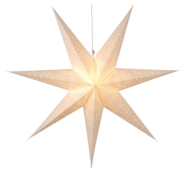 Sensy adventtitähti 70 cm - Valkoinen - Star Trading