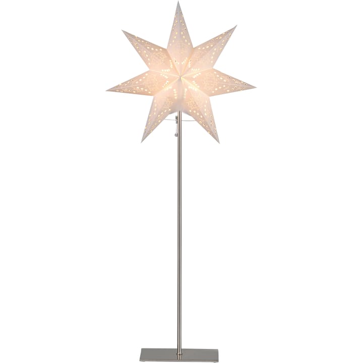 Sensy adventtitähti jalalla 83 cm - Valkoinen - Star Trading