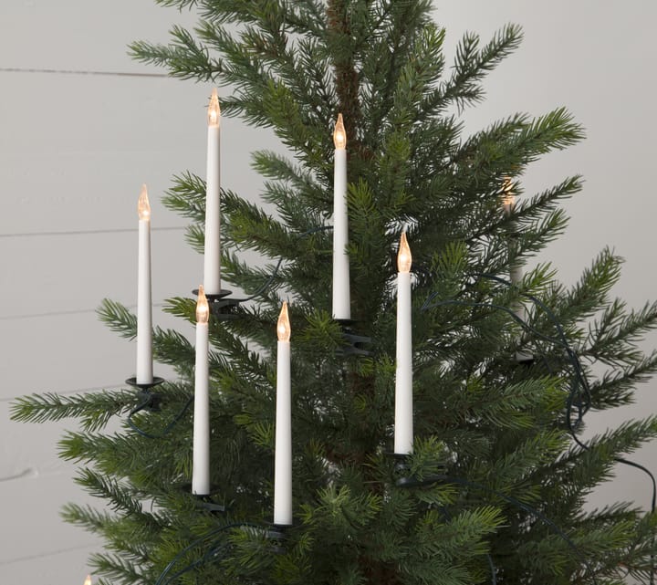 SlimLine joulukuusenvalo 25 lamppua - Valkoinen - Star Trading