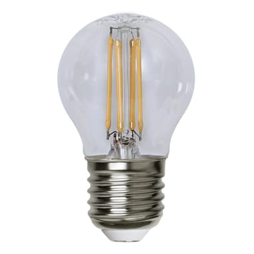 Star Trading E27 G45 LED filament clear - 4,5 cm, 2700 K - Star Trading