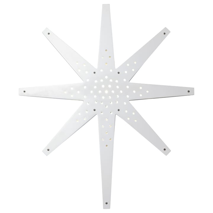 Tall adventtitähti 60x70 cm - Valkoinen - Star Trading