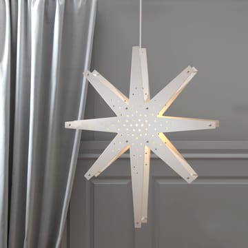 Tall adventtitähti 60x70 cm - Valkoinen - Star Trading
