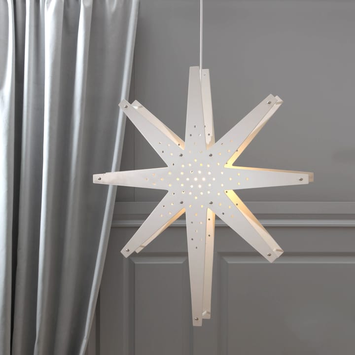 Tall adventtitähti 60x70 cm, Valkoinen Star Trading