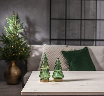 Verde lasikoriste LED 20 cm - Vihreä - Star Trading