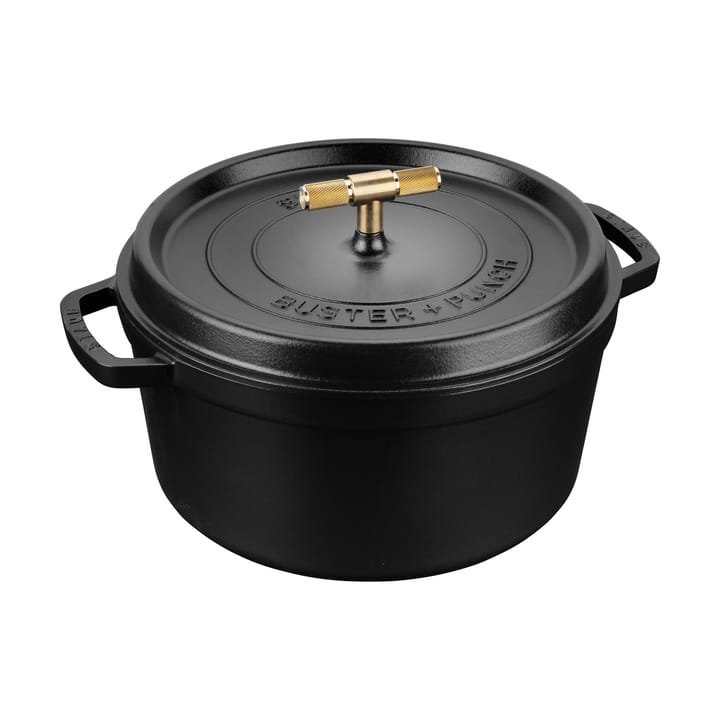 Buster & Punch pata valurauta messinki - 6,75 l - STAUB