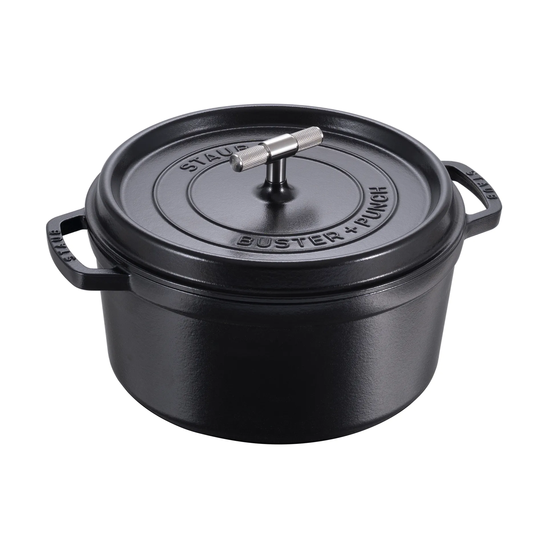 Buster & Punch pata valurauta ruostumaton teräs, 6,75 l STAUB