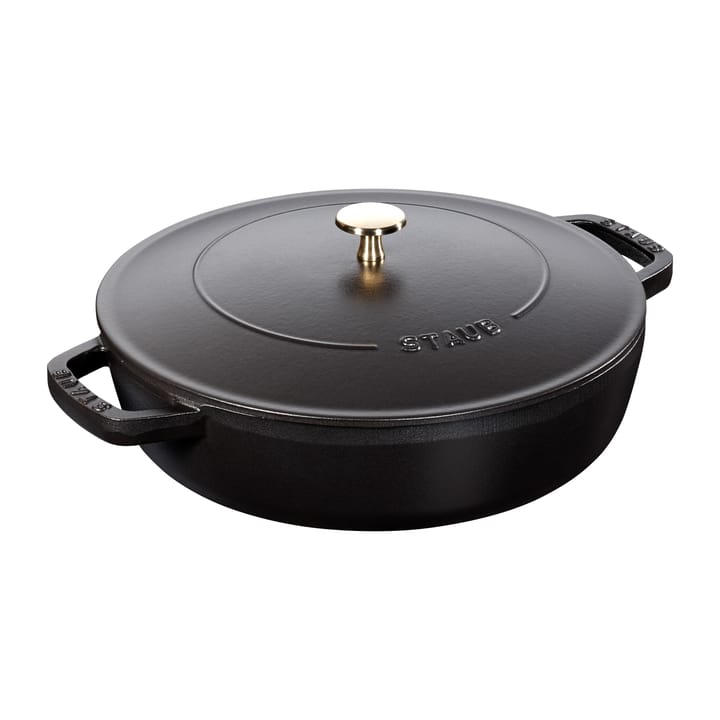 Chistera paistokasari Ø28 cm 3,7 L - Musta - STAUB