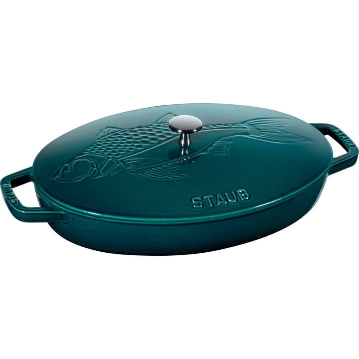 La Mer ovaali pata, kolmikerroksinen emalointi - 32 cm - STAUB