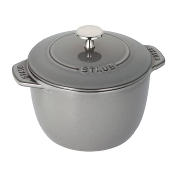 Rice cocotte valurautapata 1,6 L - Harmaa - STAUB