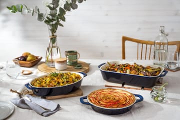 Staub Ceramic piirasvuoka Ø24 cm - Tummansininen - STAUB