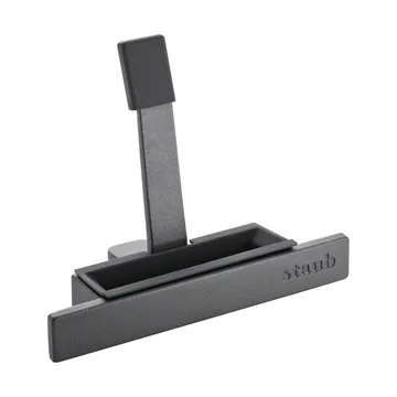 Staub kannenpidike valurauta-silikoni - Musta - STAUB