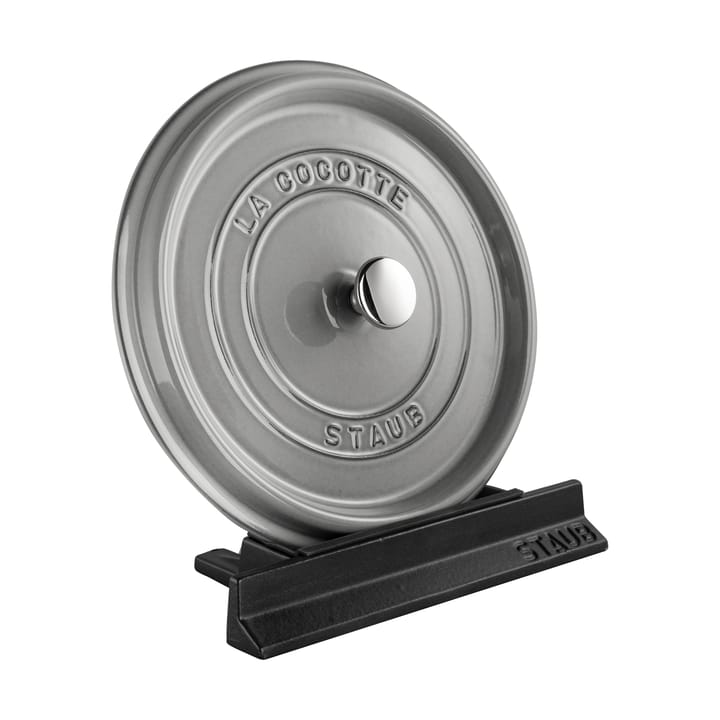 Staub kannenpidike valurauta-silikoni, Musta STAUB
