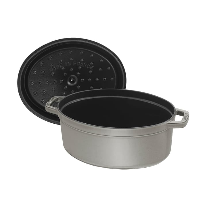 Staub La Cocotte ovaali pata valurauta 3,2 L, Grafiitinharmaa STAUB