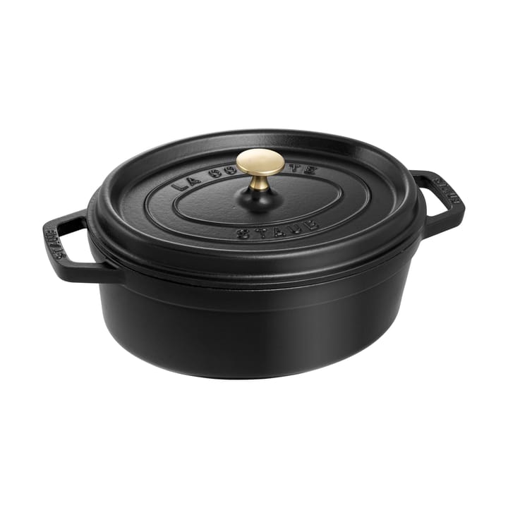 Staub La Cocotte ovaali pata valurauta 3,2 L - Musta - STAUB