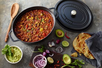 Staub La Cocotte ovaali pata valurauta 3,2 L - Musta - STAUB